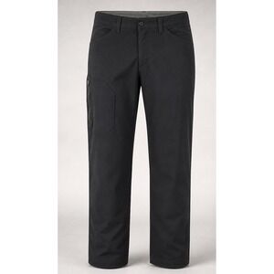 Eddie Bauer Mens Pants 36x32 Fleece Lined Black Stretch Tech Hiking Cargo Winter